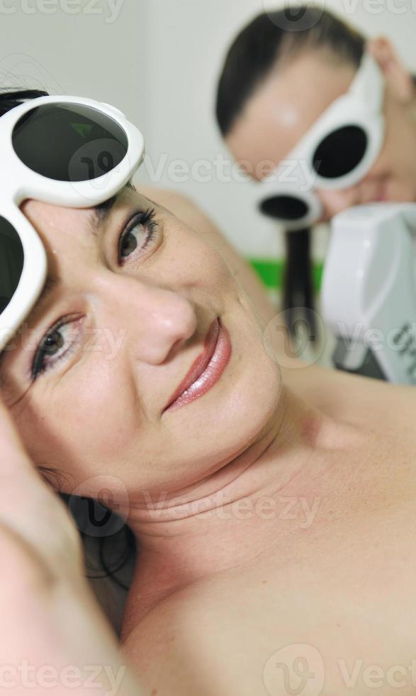 skincare and laser depilation photo