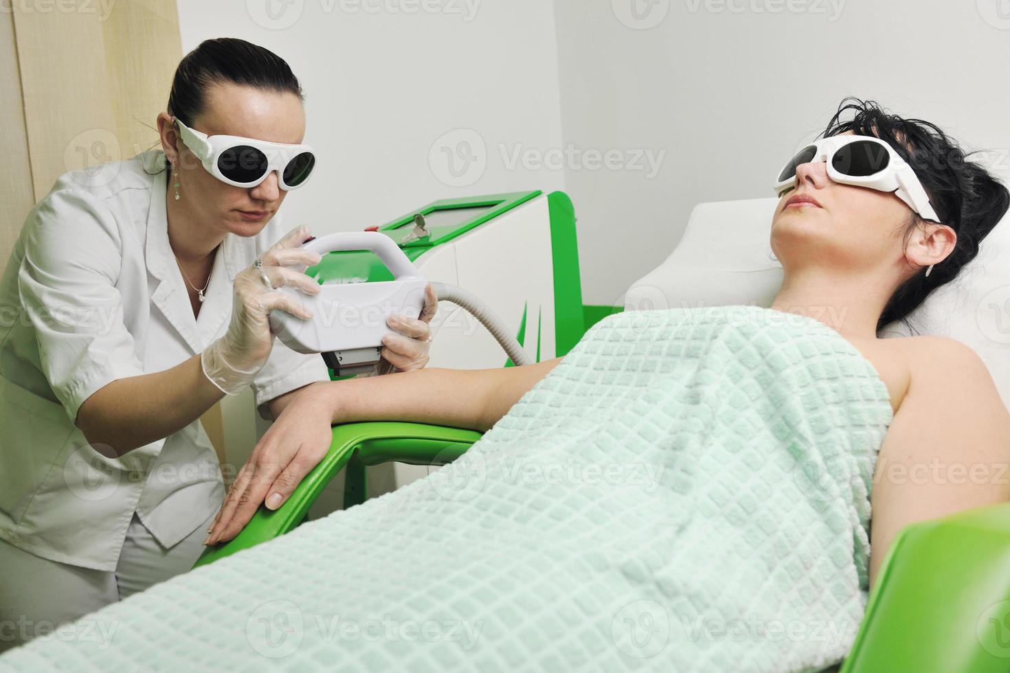 skincare and laser depilation photo