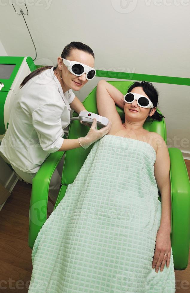 skincare and laser depilation photo
