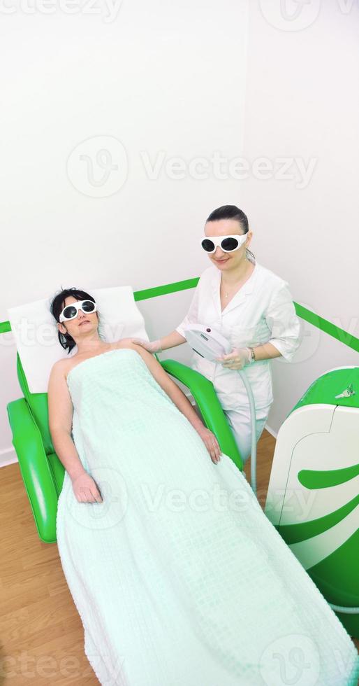 skincare and laser depilation photo