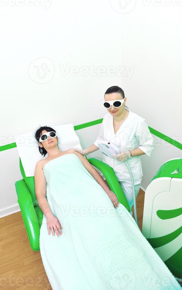 skincare and laser depilation photo