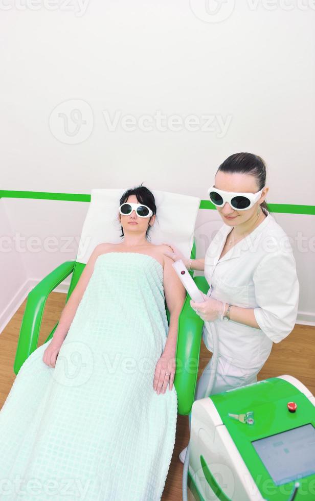 skincare and laser depilation photo