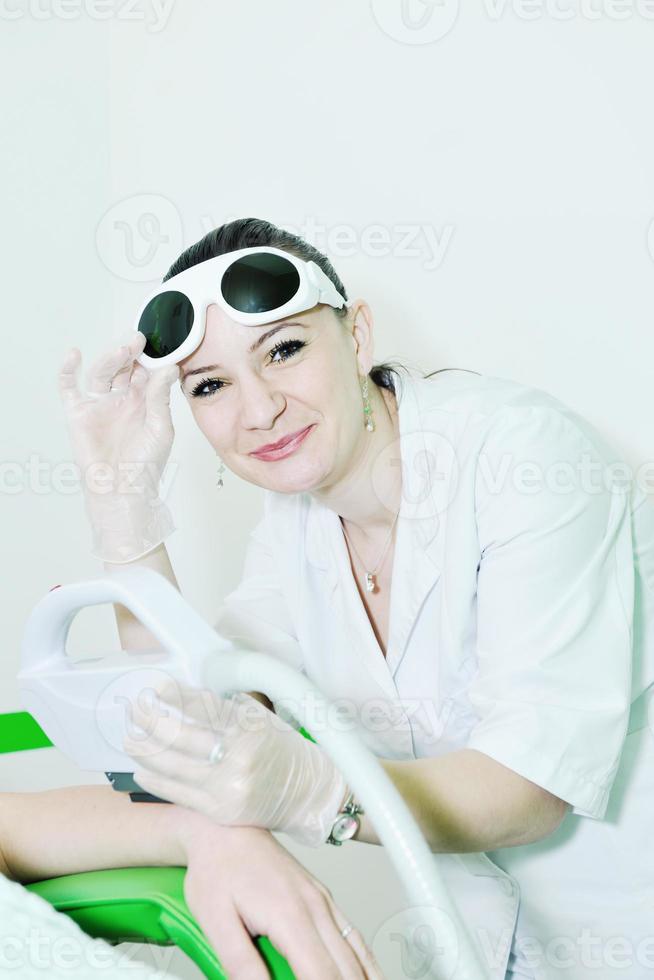 skincare and laser depilation photo