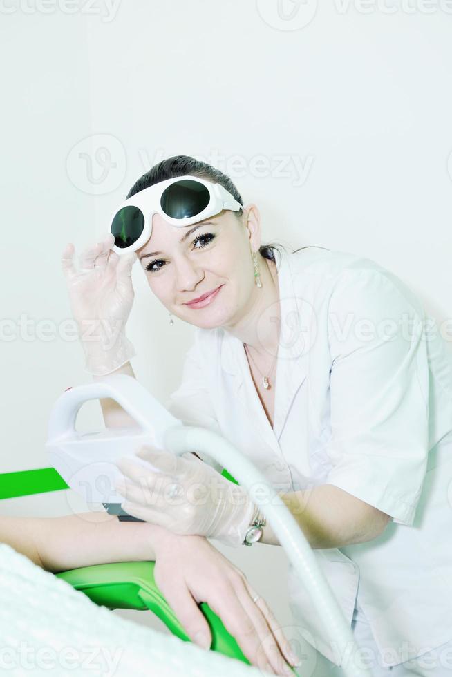skincare and laser depilation photo