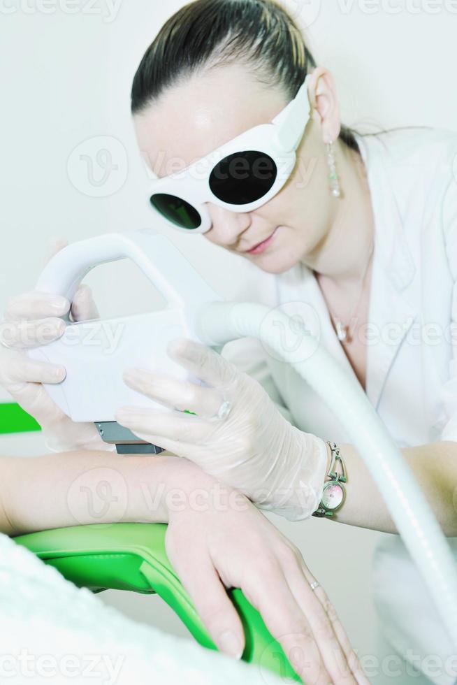 skincare and laser depilation photo