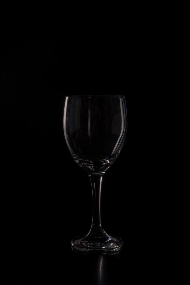 empty wine glass photo