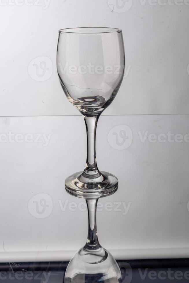 empty wine glass photo