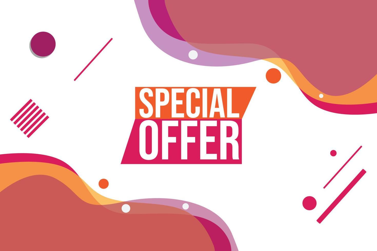 sale banner vector. promotion banner background vector illustration