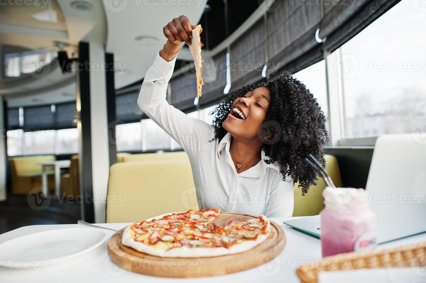 business african american lady photo