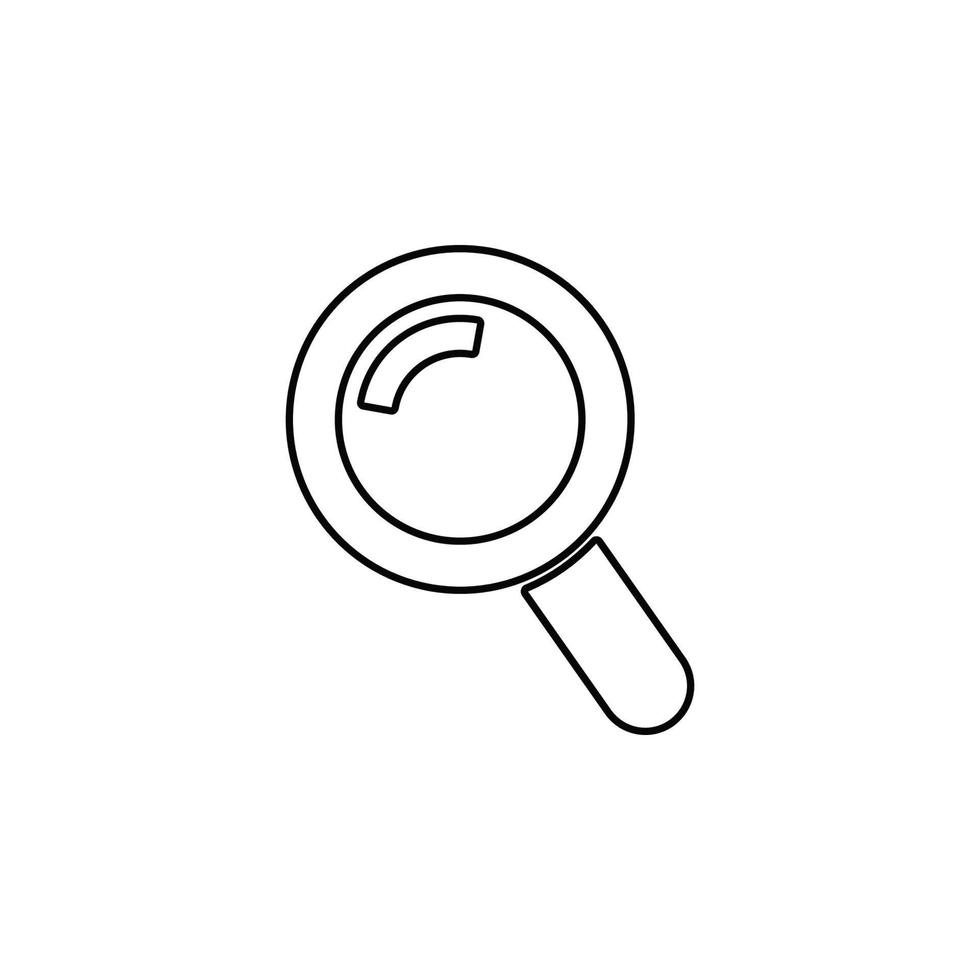 search icon vector. search icon vector illustration