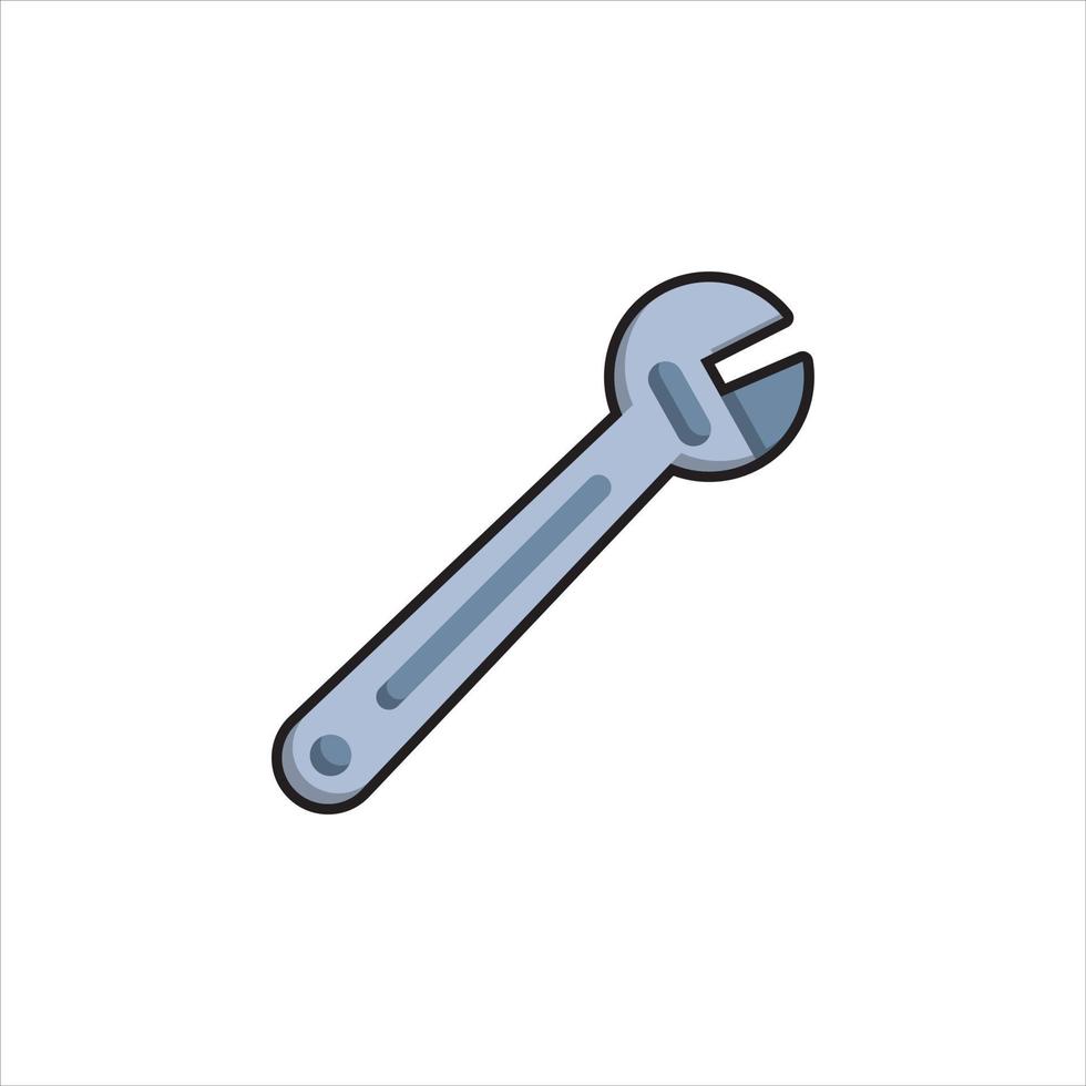 wrench vector for website symbol icon presentation