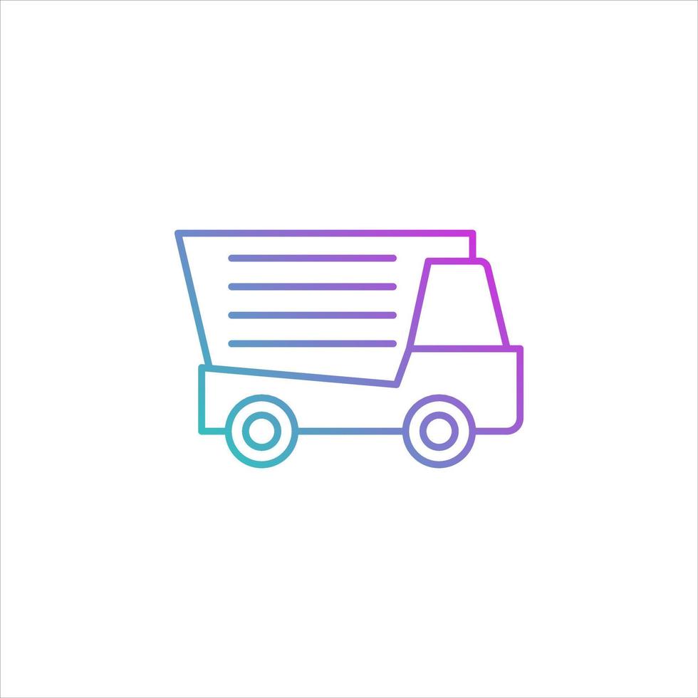 truck vector for website symbol icon presentation