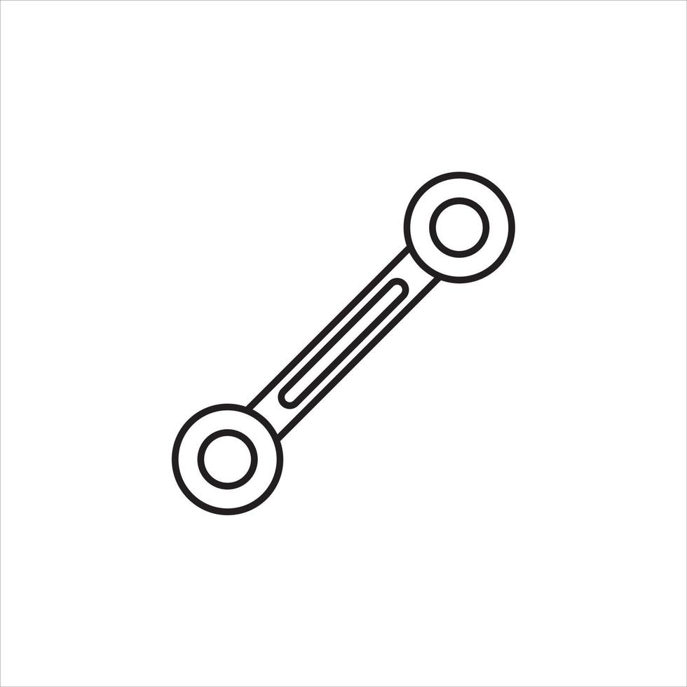 wrench vector for website symbol icon presentation