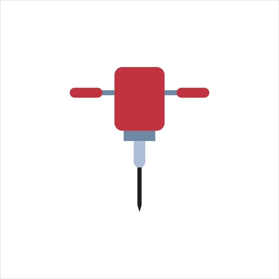 ground drilling tool vector for website symbol icon presentation