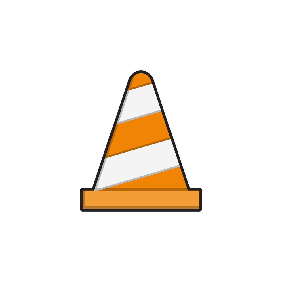 barricade cone vector for website symbol icon presentation