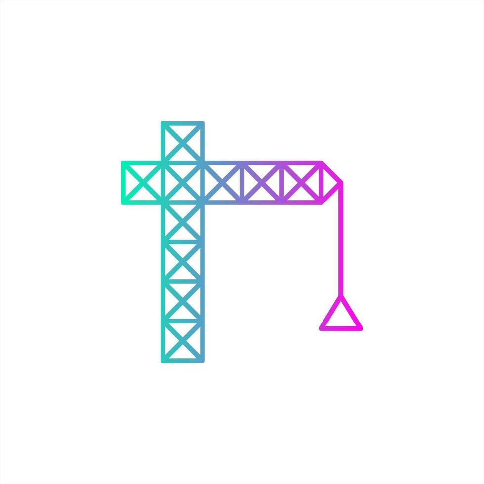 crane vector for website symbol icon presentation