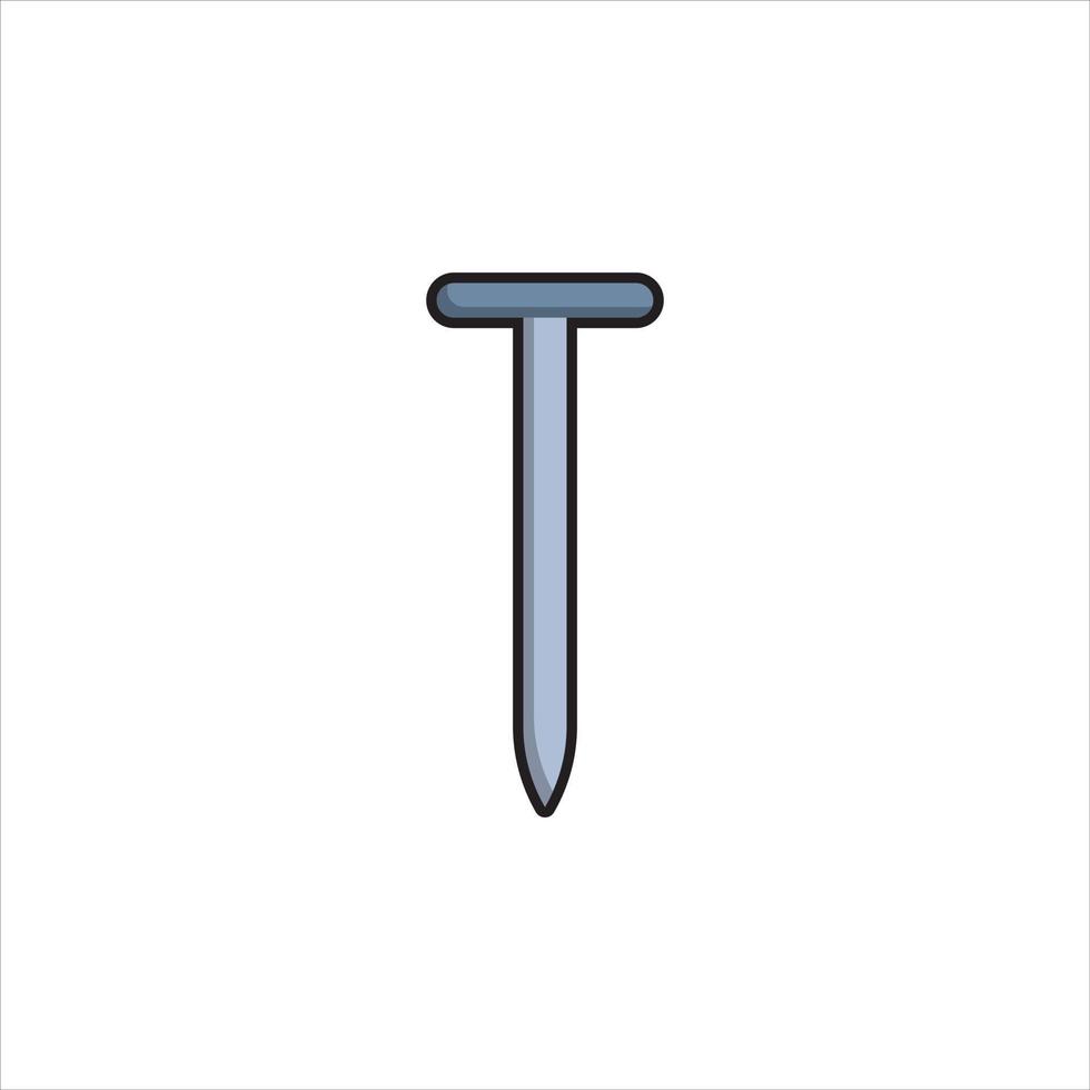 nail vector for website symbol icon presentation