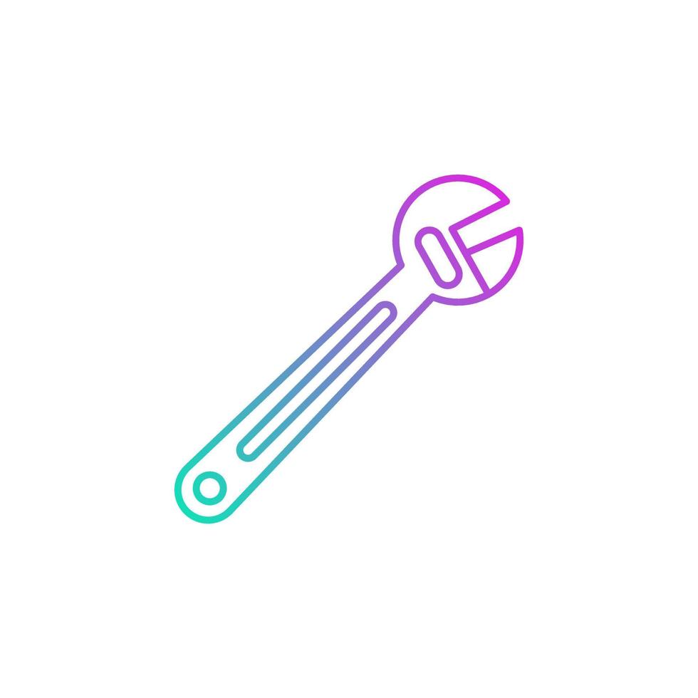 wrench vector for website symbol icon presentation