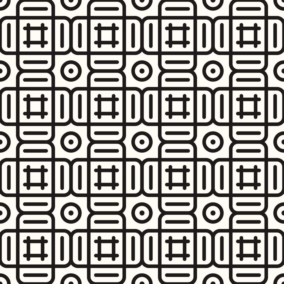 Resumen geométrico vectorial perfecta textura patrón monocromo repetición de fondo vector