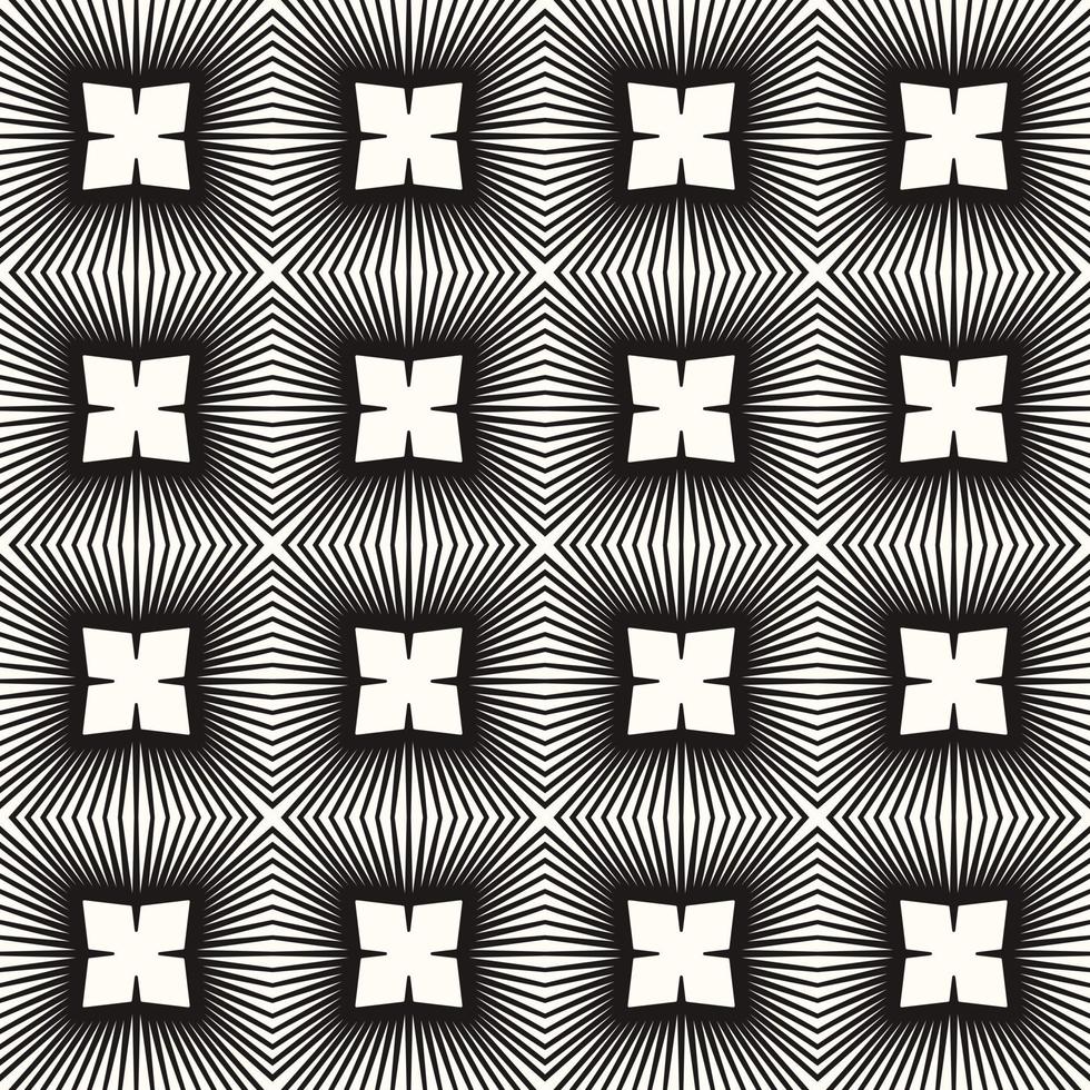 Vector Geometric Abstract Seamless Monochrome Pattern Texture Repeating Background