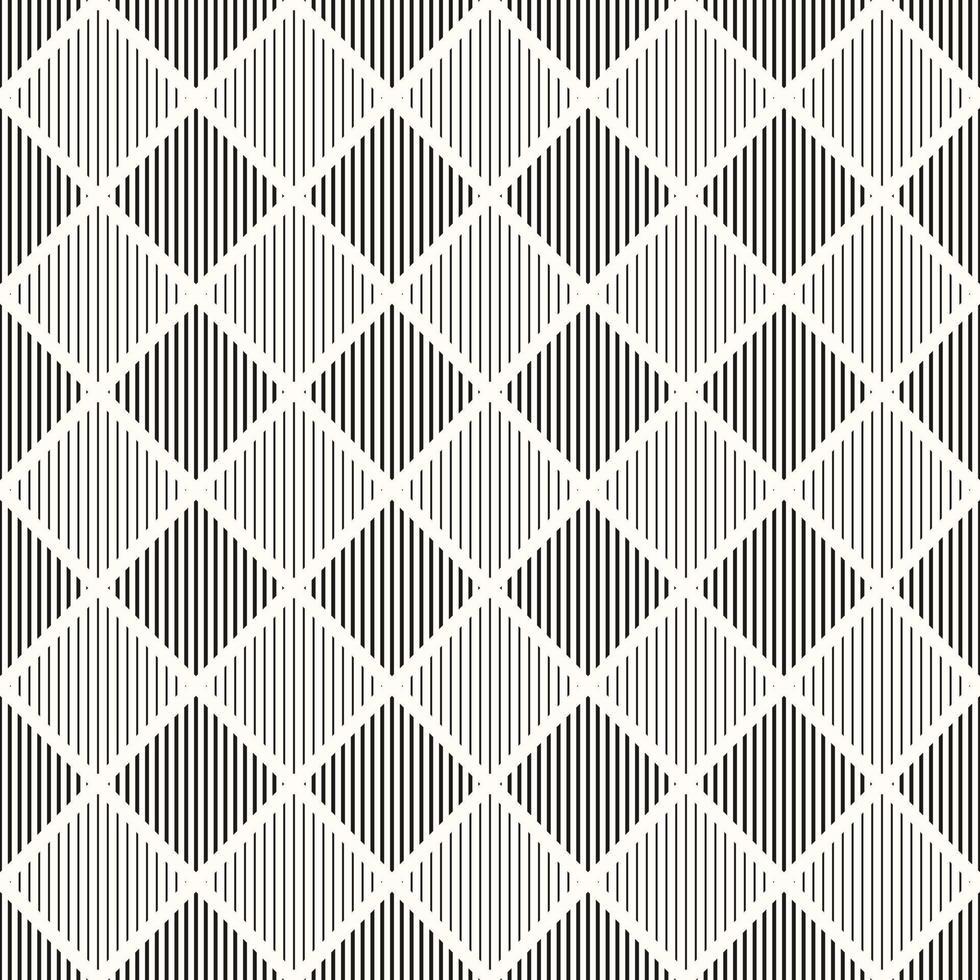 Vector Geometric Abstract Seamless Monochrome Pattern Texture Repeating Background