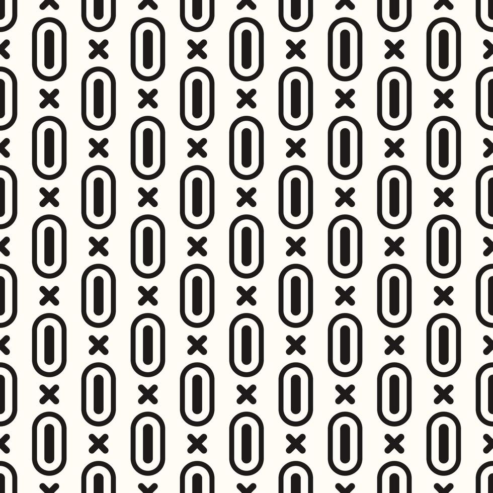 Vector Geometric Abstract Seamless Monochrome Pattern Texture Repeating Background