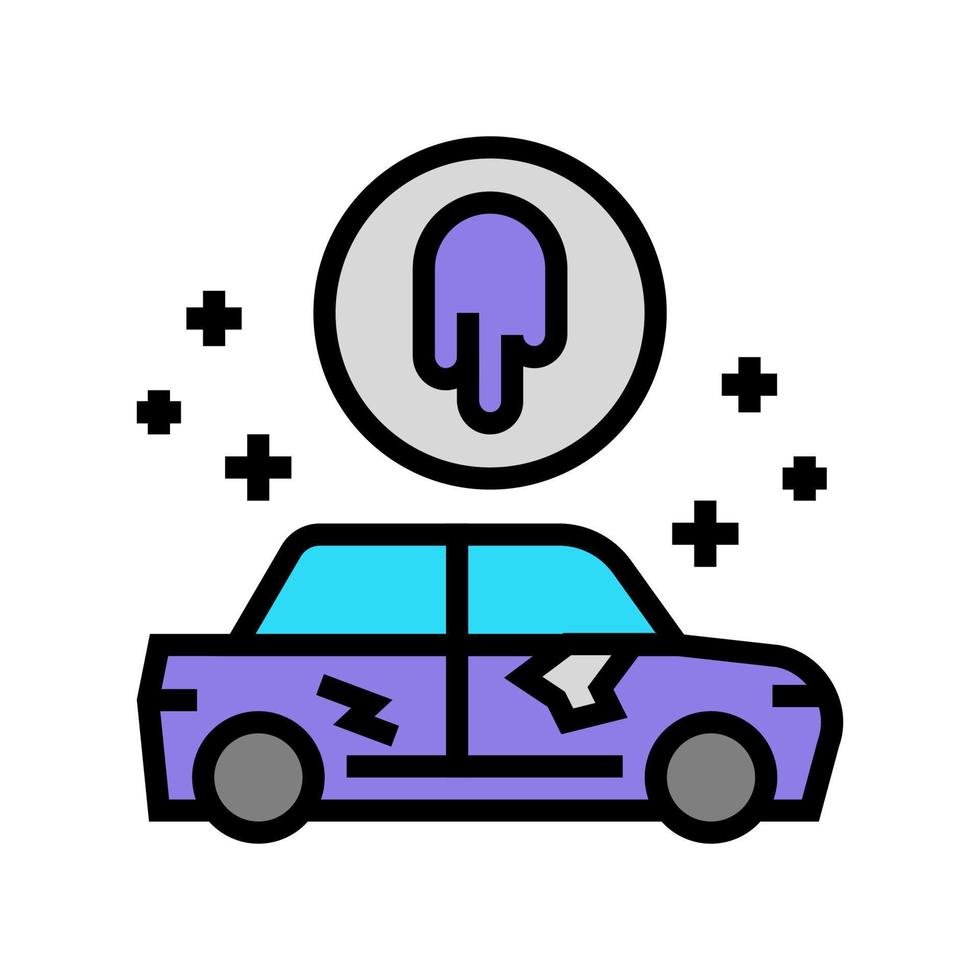 paint repair color icon vector illustration