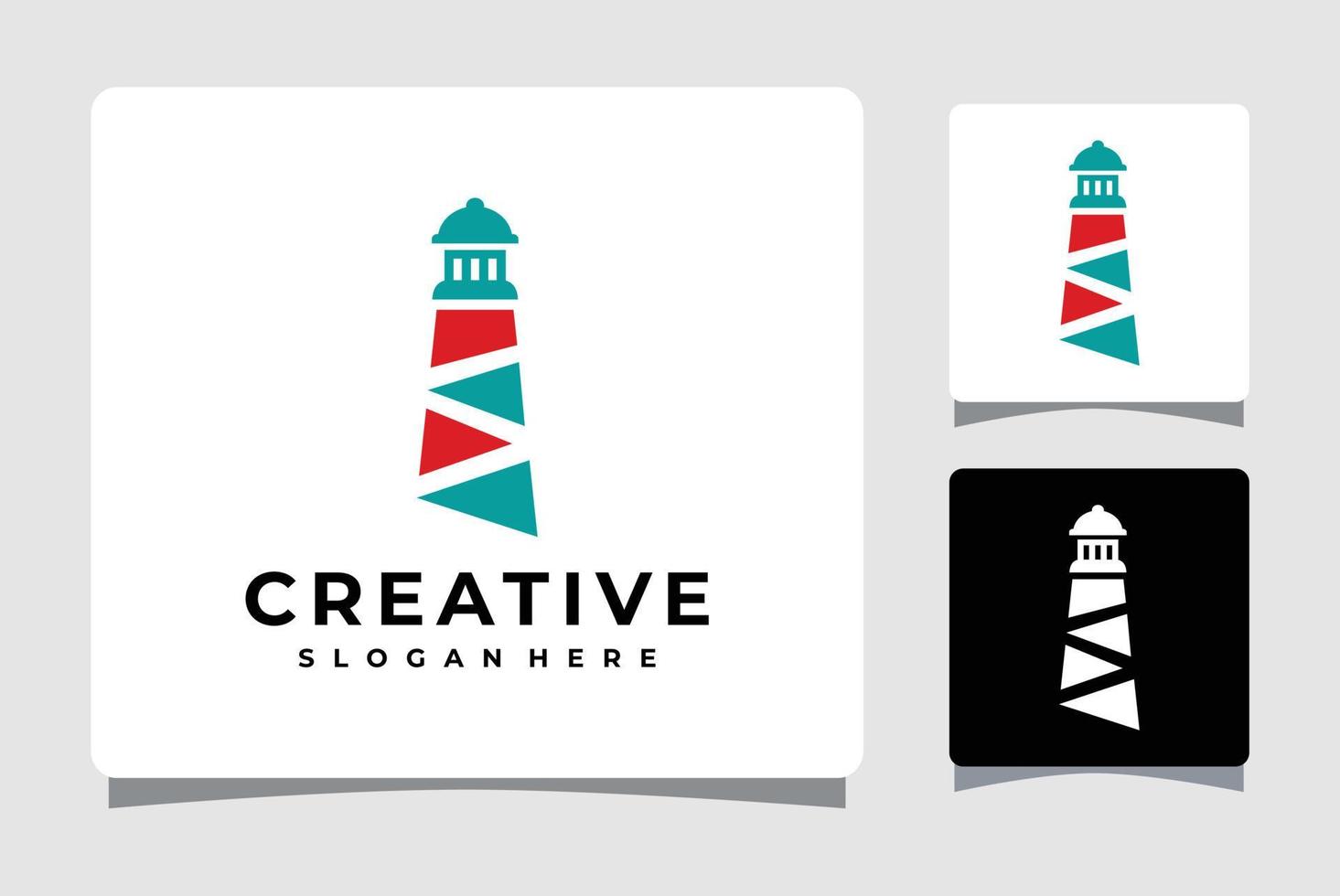 Lighthouse Logo Template Design Inspiration vector