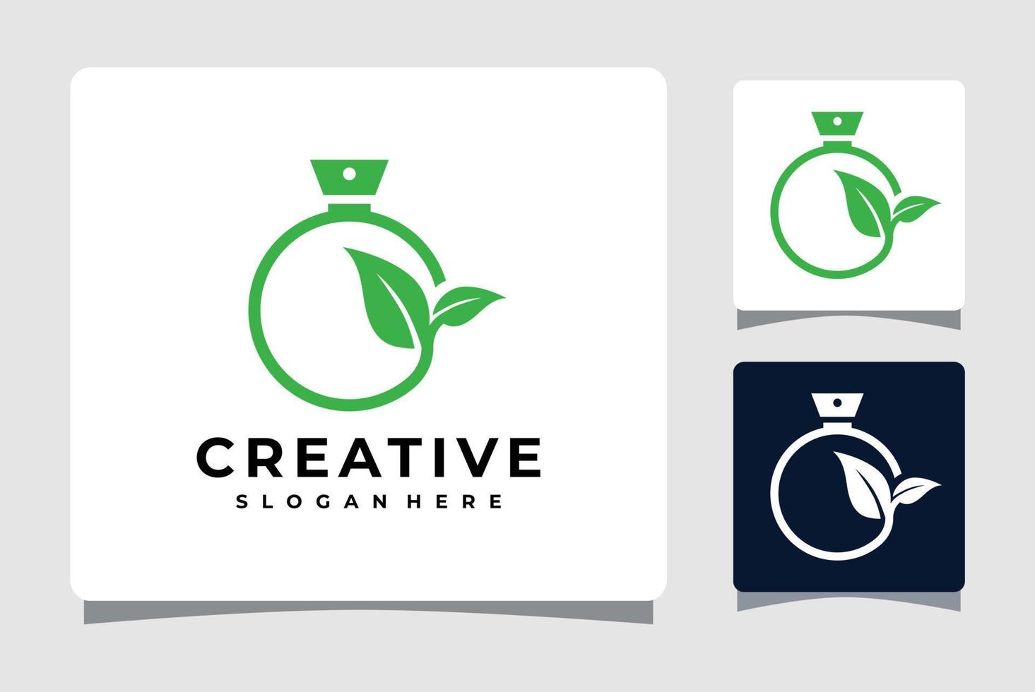 Green Lab Logo Template Design Inspiration vector