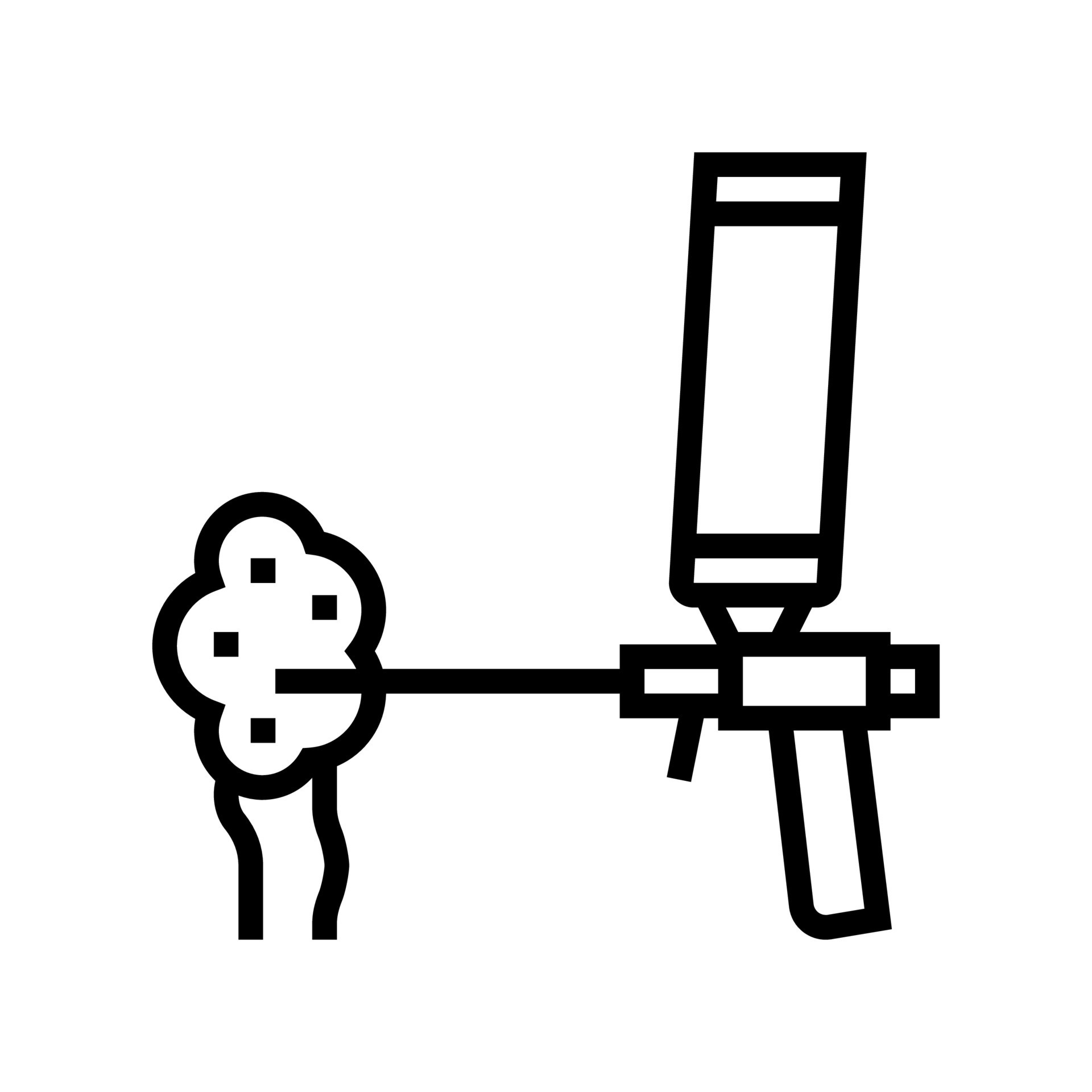 foam gun equipment line icon vector illustration 10383067 Vector Art at