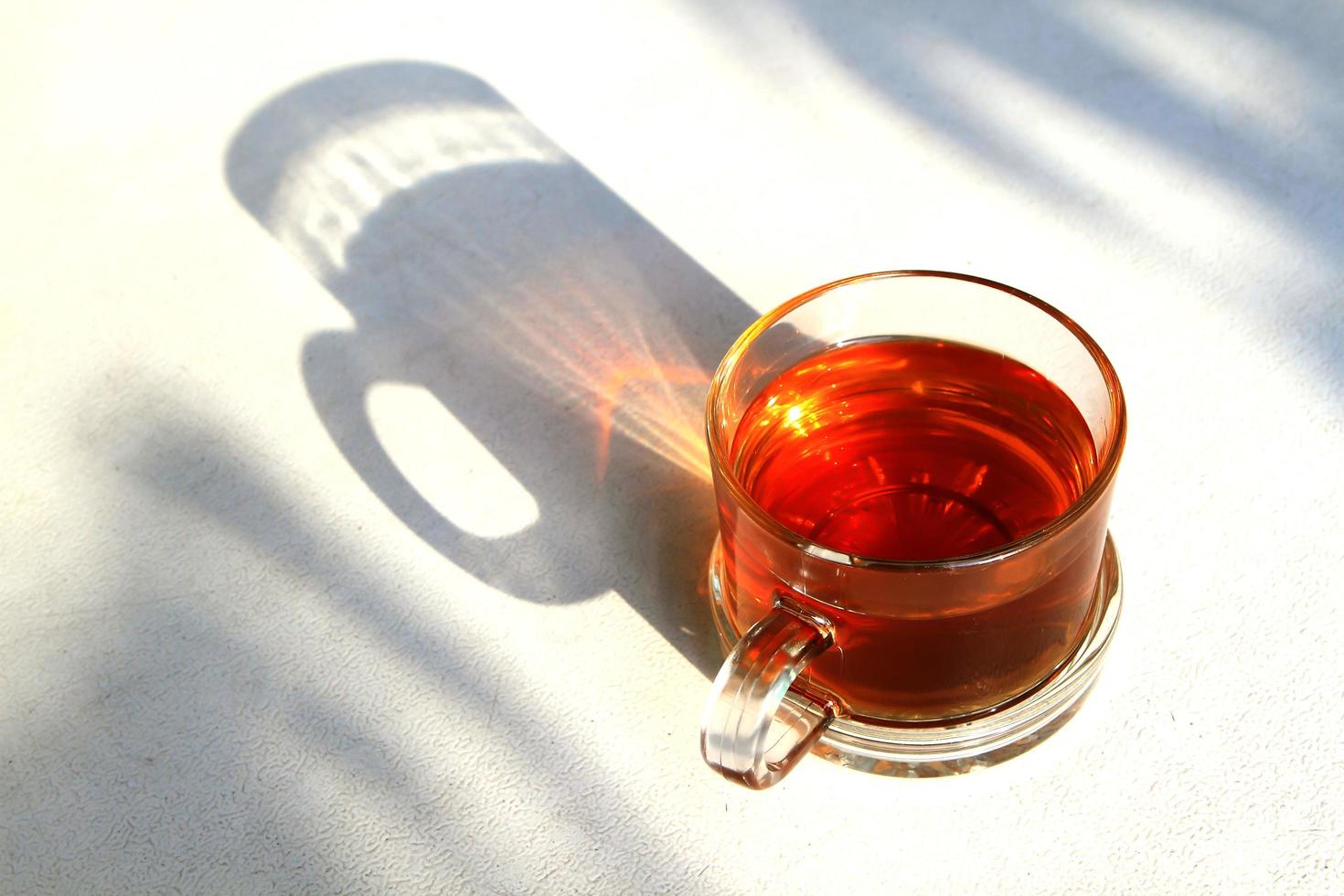 cup with tea photo