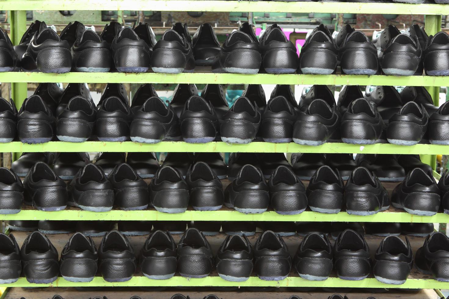 Factory of safety shoes photo