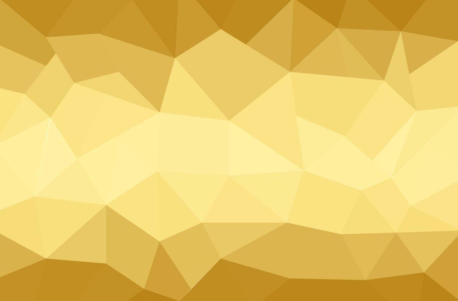 plantilla de fondo de oro abstracto geométrico plano vector