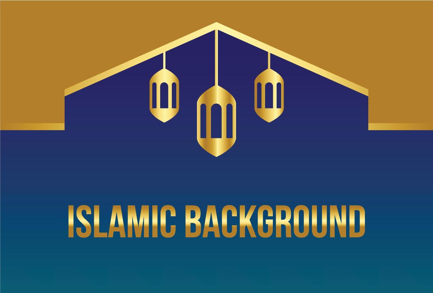 luxury decorative islamic background pattern for ramadan kareem and eid mubarak vector