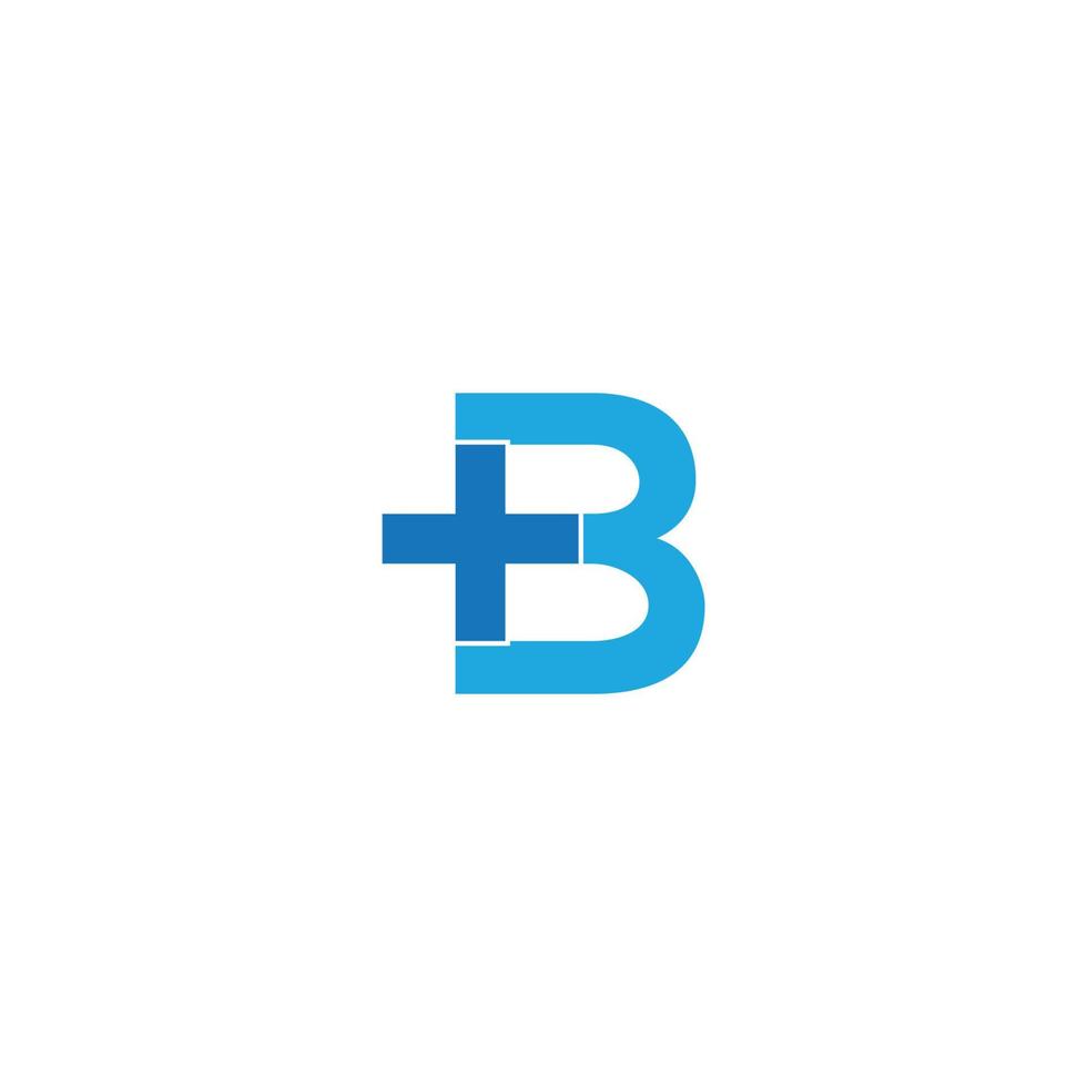 blue cross health logo concept vector