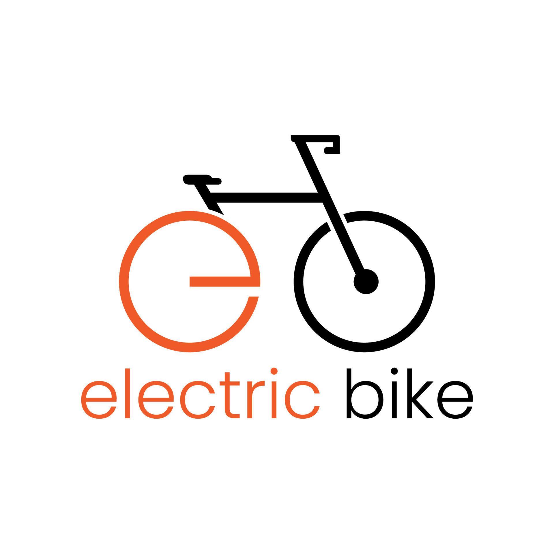 simple and modern electric bike logo template 10384082 Vector Art at