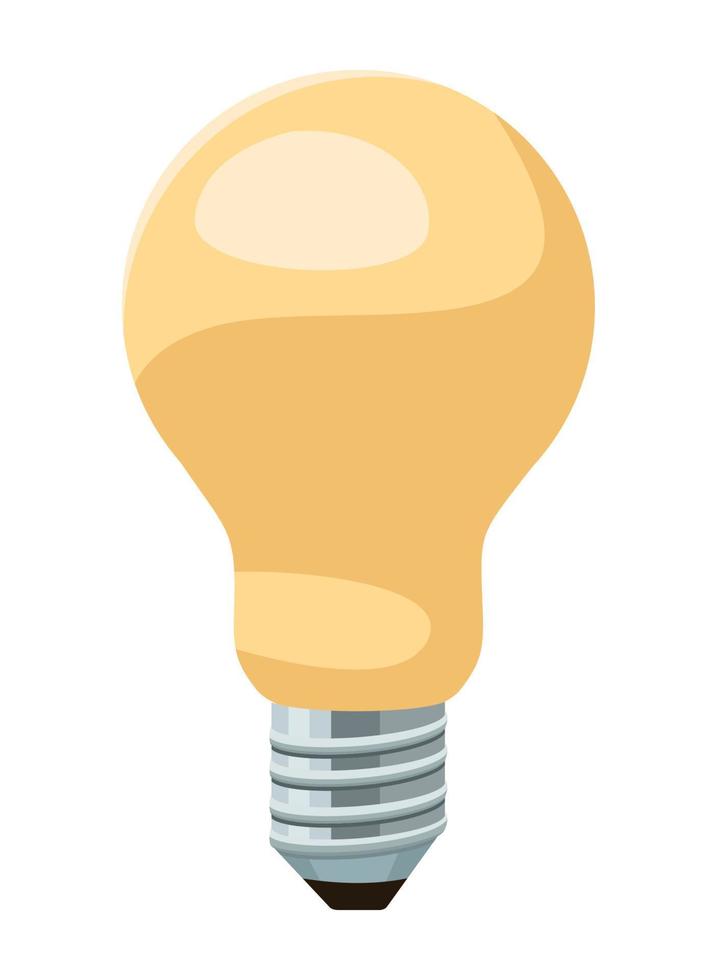 bulb light idea vector