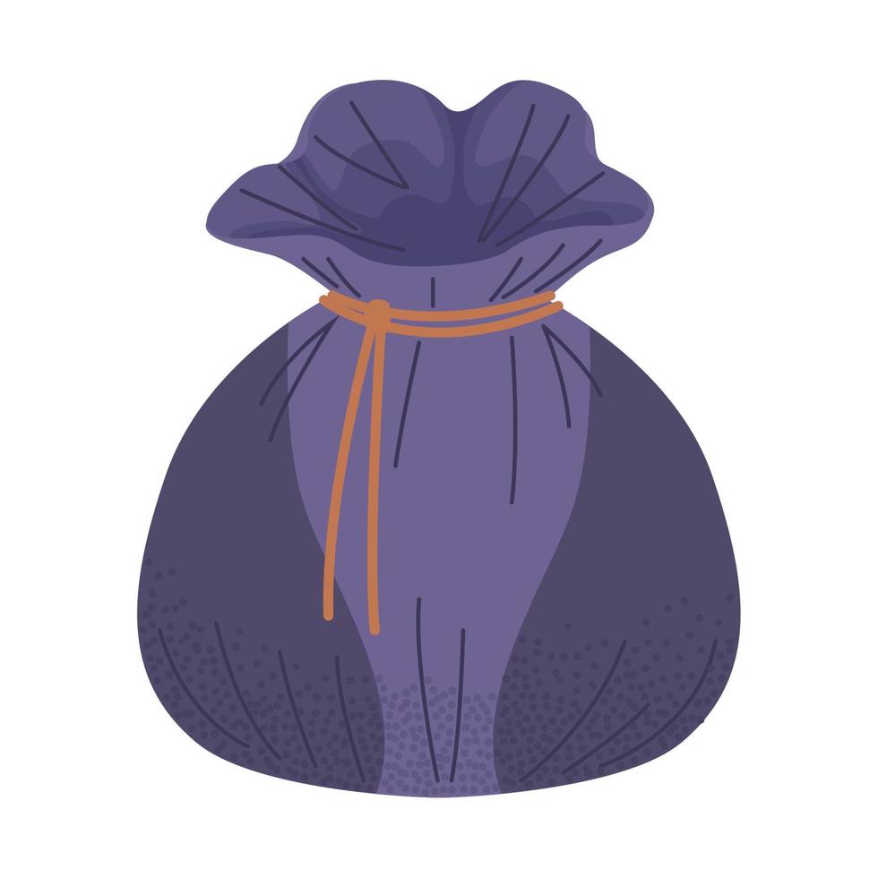 purple chuseok bag vector