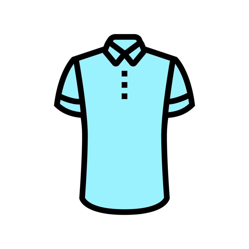 polo fabric clothing color icon vector illustration 10385032 Vector Art ...