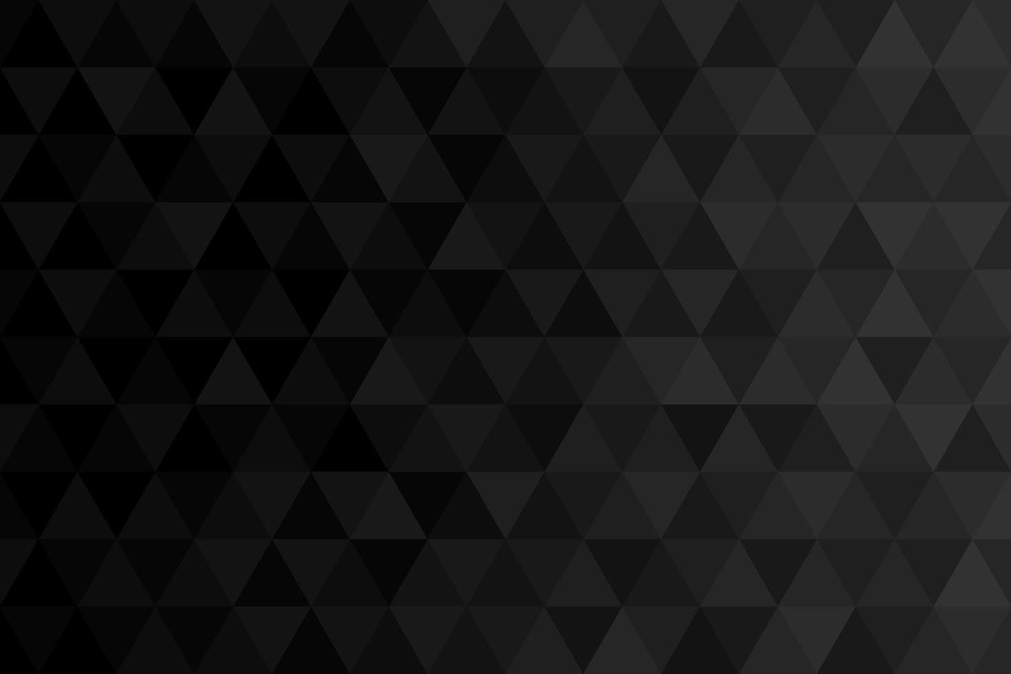 fondo de forma triangular degradado negro vector