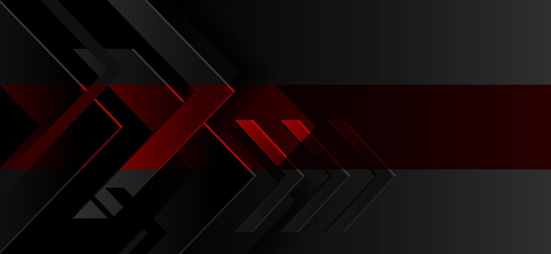 Arrowhead Black Red Abstract Background vector