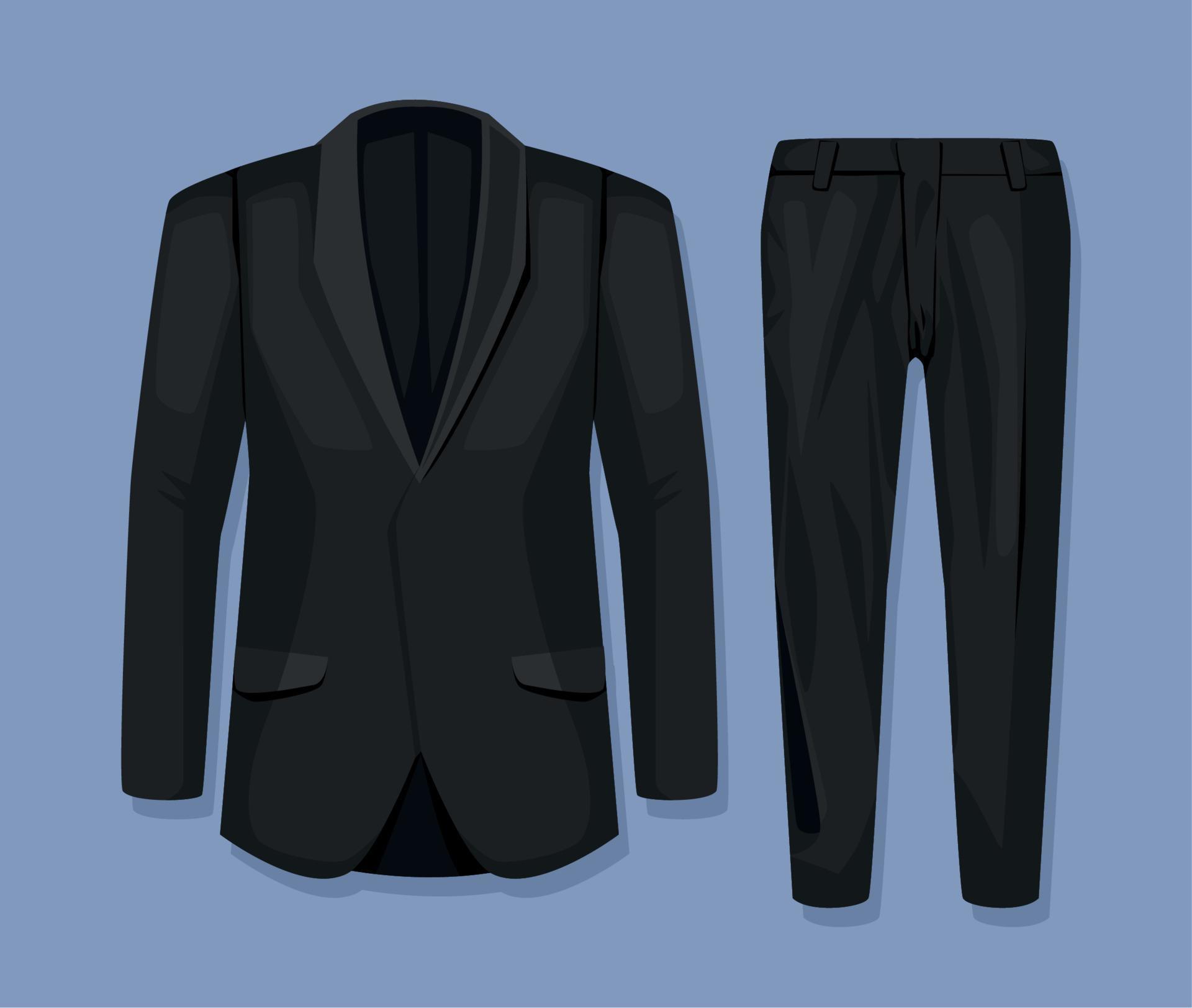 elegants pants and jacket 10385536 Vector Art at Vecteezy