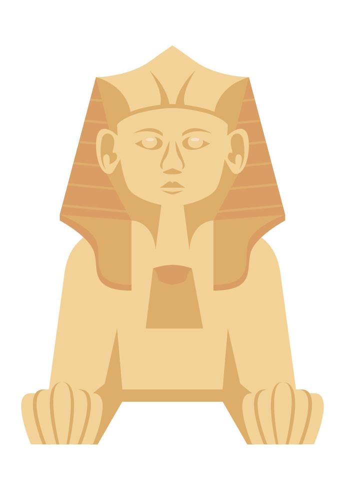 egyptian culture sphinx vector