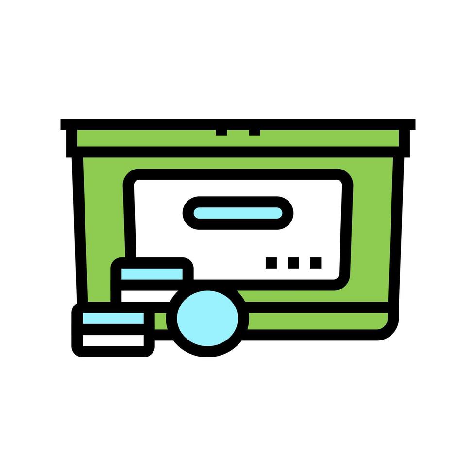 pills detergent color icon vector illustration
