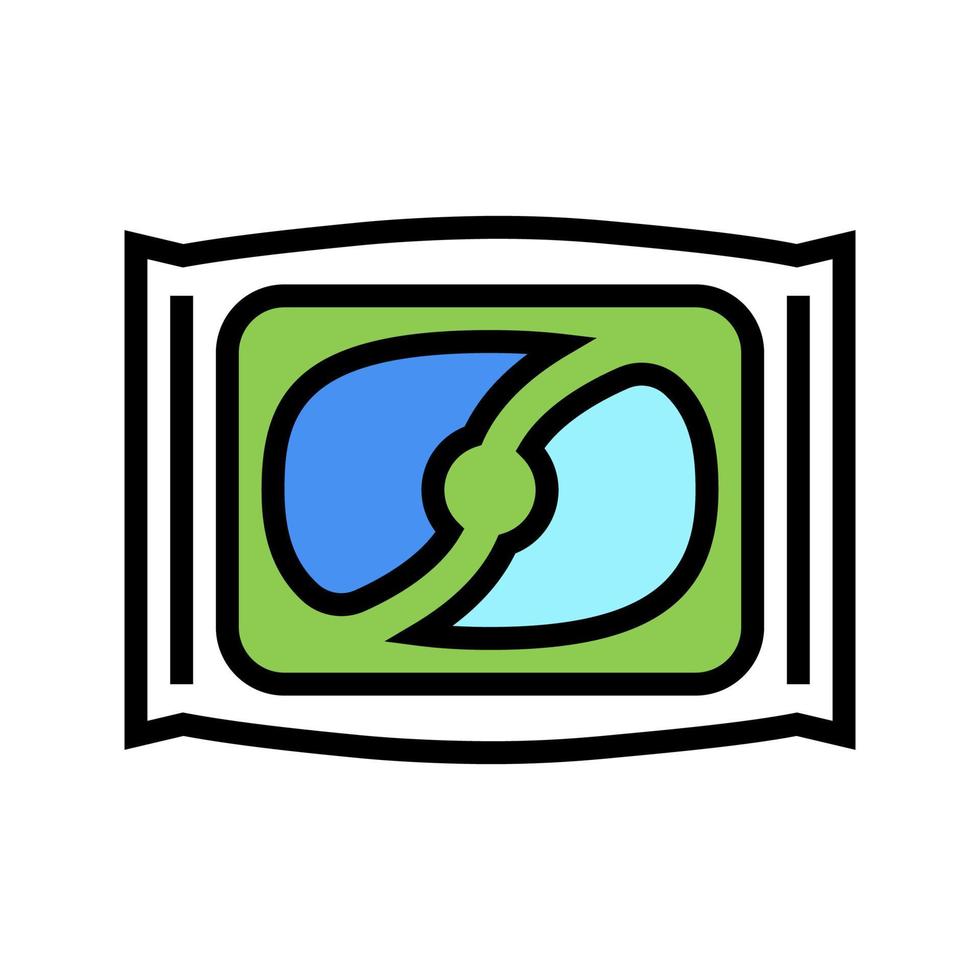 pods detergent color icon vector illustration