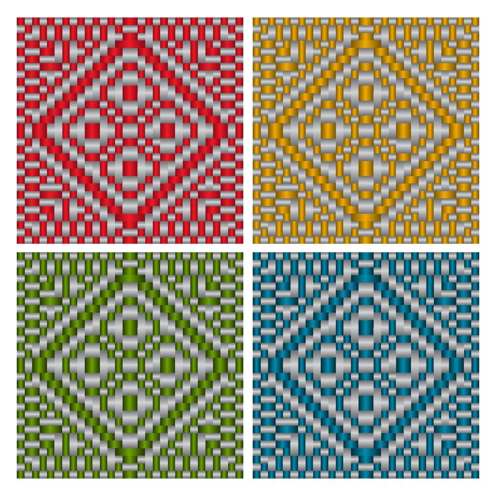 beautiful decorative ethnic woven background texture 5 vector