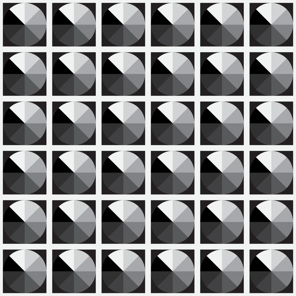 simple abstract geometric monochrome pattern texture vector