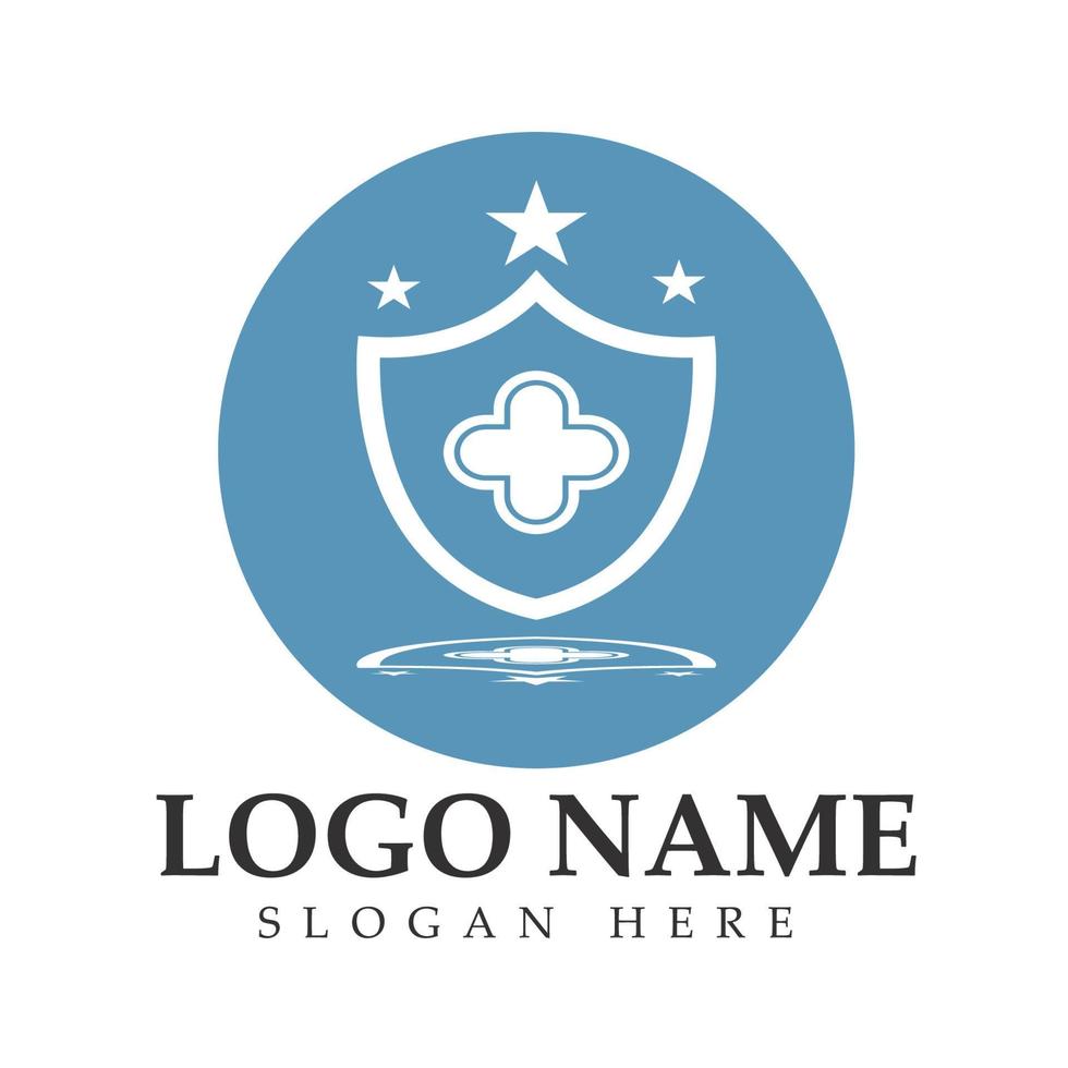 Shield and Sword logo icon design template.Guardian icon.security element. vector