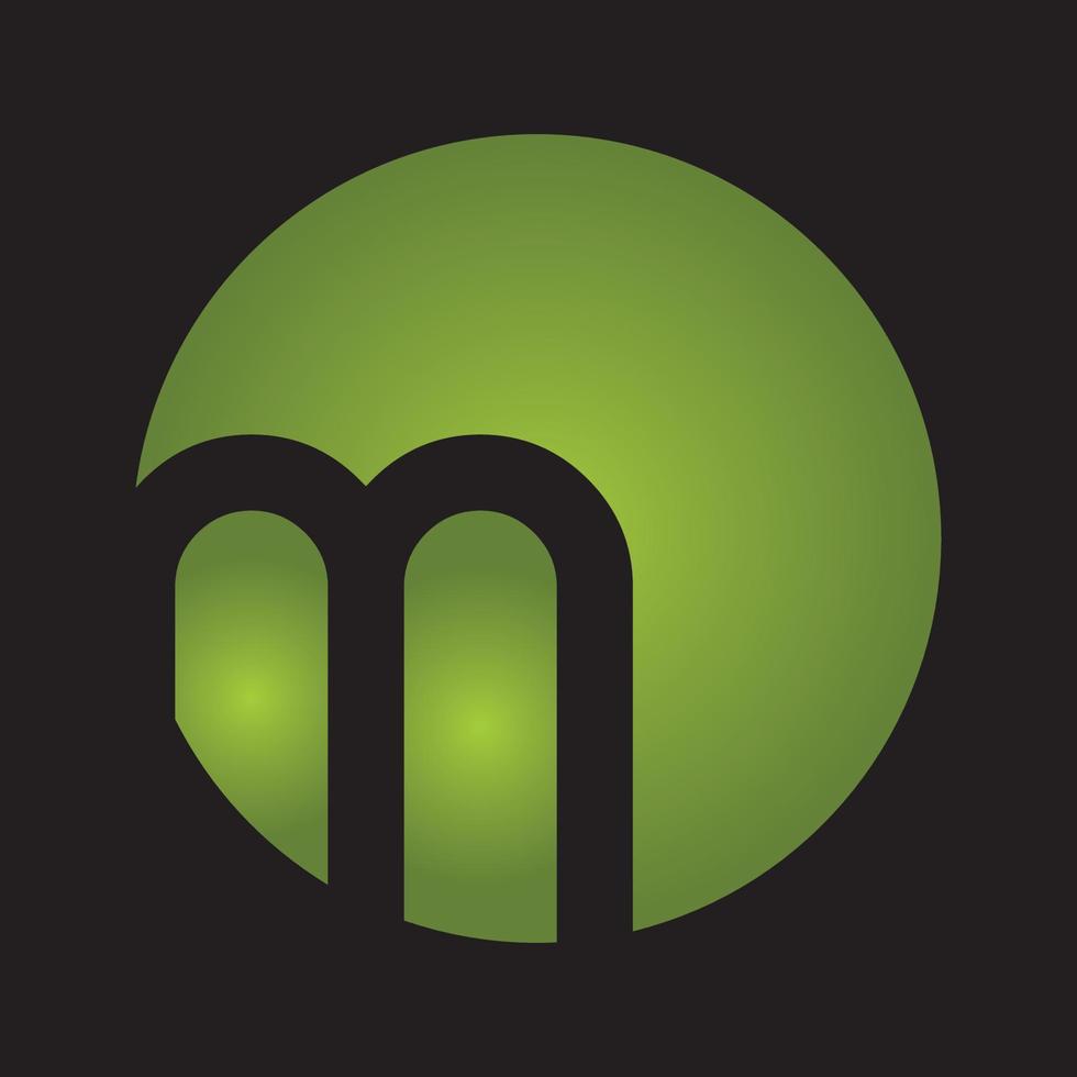 icono de logotipo de plantilla de diseño de negocio abstracto con letra m vector