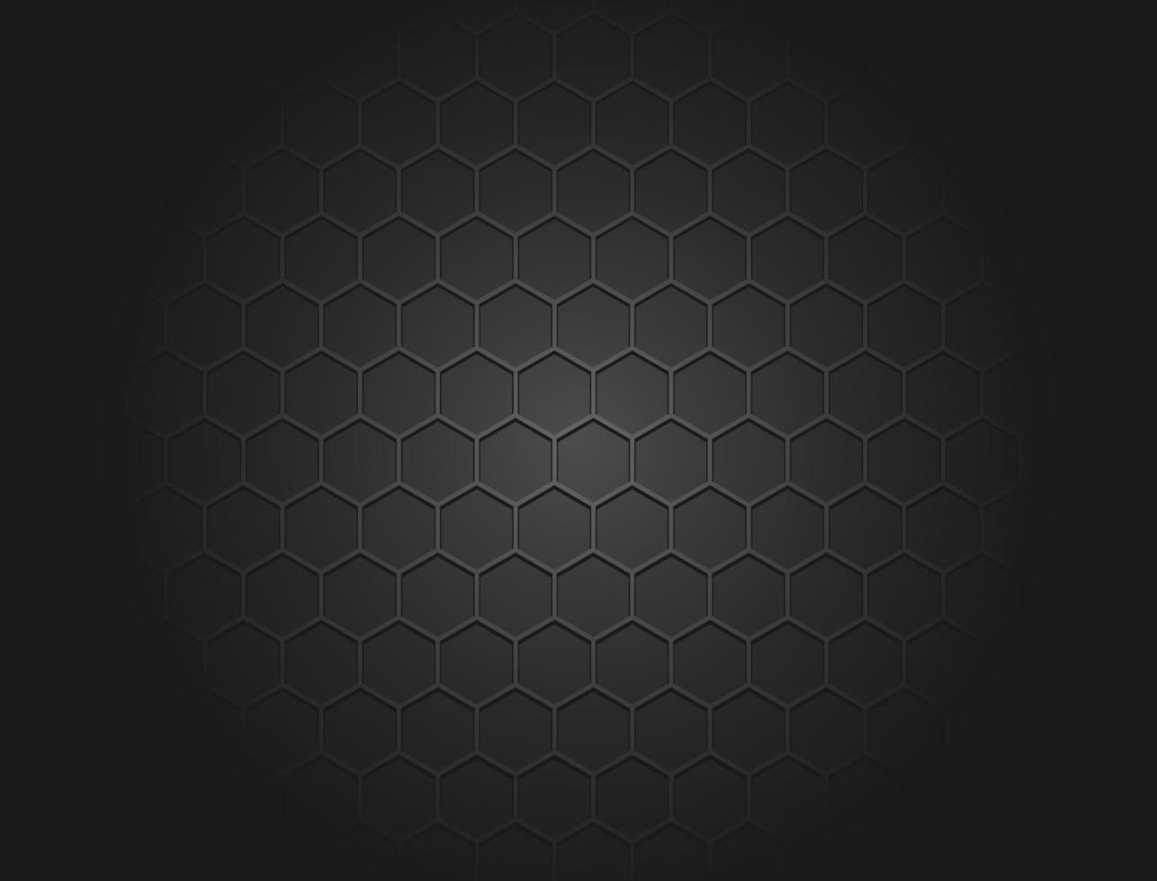 fondo abstracto con adorno hexagonal vector